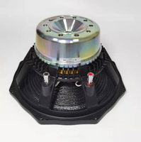 Unit Loudspeaker Mid-Range LS HD12NC402 12 Inch 1600W dengan Voice Coil 65mm, Casing Metal, Impedansi 8.0 Ohm untuk Penguatan Suara