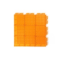Revêtement de sol pour terrains de sport, équipement de terrain de jeu, dalles en plastique pour sols sportifs, dalles PP d'extérieur, installation rapide, terrain de pickleball
