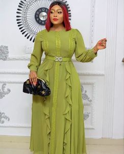 Thời Trang Voan Xù Dresses Dài Đẹp Ăn Mặc Thổ Nhĩ Kỳ Thiết Kế Dài Tay Áo Thanh Lịch Dresses Đối Với Phụ Nữ - Product Image 4