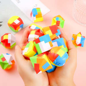 Jouet éducatif et de loisirs interactif pour enfants, puzzle à assembler et à emboîter - Mini <span class=keywords><strong>Kongming</strong></span> pour plastique Lu Ban pour ensemble - Product Image 3