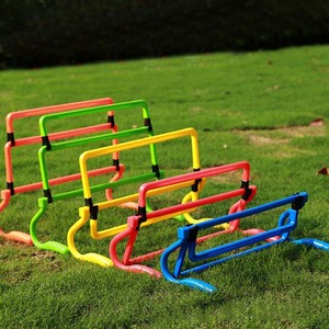 Adjustable Soccer Football Speed Footwork Training Equipment with Agility Hurdles <b>ABS</b> Material - Product Image 2