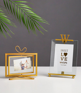 Clip ảnh cưới Stereo khung ảnh sắt rèn phong cách Châu Âu đơn giản và sáng tạo - Product Image 5