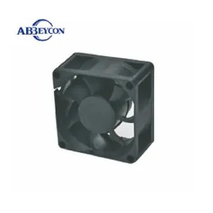 IB-D7025 अच्छी गुणवत्ता उच्च हवा का प्रवाह 12v डीसी अक्षीय प्रशंसक 60x60x25mm काले शीतलन प्रशंसक