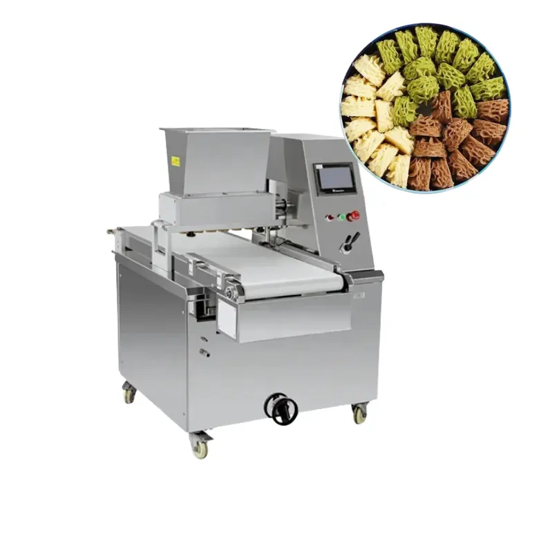 Автоматическая машина для производства печенья, пищевые закуски, коммерческое печенье и машина для изготовления витых печений