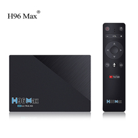 Dispositivo de TV inteligente H96 Max 3566, decodificador con Android 11, 8K, Rockchip, 4 GB, 8 GB de RAM, 32 GB, 64 GB de ROM, WiFi Dual, 4K, OTT, con Control remoto por voz
