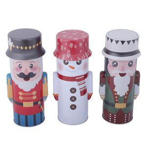 Nhà Máy Bán Sỉ Trực Tiếp Bao Bì Thiếc Hộp Thiếc Hình Dạng Không Đều Bằng Kim Loại Hộp Quà Giáng Sinh Chống Trẻ Em Hộp Thiếc - Product Image 2