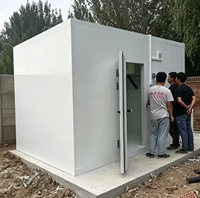 Chambre Froide Économe en Énergie Entièrement Personnalisable Température Tension Dimensions de la Porte Compresseur Emerson Copeland pour Tous Types de Stockage Alimentaire