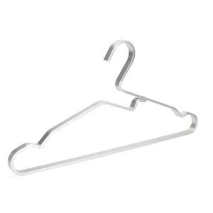 卸売ブラックカラー17.5インチフラットワイヤーアルミハンガーヘビージャケット用 - Product Image 5