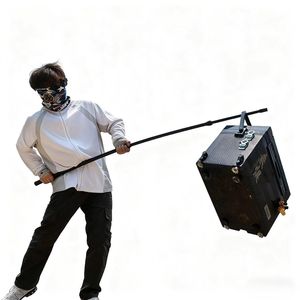 Nouvel ensemble de filet de pêche en fibre de carbone souple et imperméable - Canne/tête de filet complète, perche télescopique pour la pêche au gros gibier sur glace et en rivière - Product Image 2