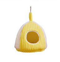 Hamac suspendu en polaire extra épais et chaud pour perroquets, lit thermique hivernal pour oiseaux, pour perruches, calopsittes, petits parakeets