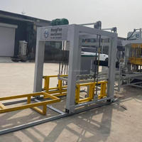 Machine automatique de fabrication de blocs de béton QT4-15 à commande PLC, machine de fabrication de blocs creux en béton à haut rendement, prix d'usine