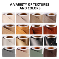 Auto-adhésif Motif Bois PVC Meubles Décoratifs Cuisine Vinyle Film Bois Grain Texture Autocollant Film Protecteur
