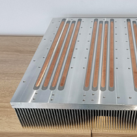 Plaque de refroidissement par eau radiateur en aluminium boîte de batterie raccord système de plaque de refroidissement par eau
