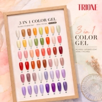 Vernis Gel Couleur 3-en-1, 48 Couleurs, à Dissoudre, UV/LED, Fournisseur d'Usine, Vente en Gros, Marque Privée, Sans HEMA ni TPO, pour Salons de Manucure