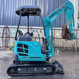 Mini-excavatrice hydraulique sur chenilles Kobelco SK75 d'occasion, 1,5 tonne, modèle 2020, 100% origine Japon, prix abordable - Product Image 1