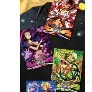 36 cajas al por mayor <span class=keywords><strong>Google</strong></span> pequeño dinosaurio dibujos animados anime juguetes de mesa recoger <span class=keywords><strong>tarjeta</strong></span> Luffy Zoro Sanji Nami tarjetas de una pieza - Product Image 6