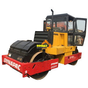 รถบดถนน Dynapac CC6200 CC211 มือสอง สภาพดี ชั่วโมงการทำงานต่ำ พร้อมดรัมคู่ รุ่น DYNAPAC Cc211 CC421 CC622 มีจำหน่าย - Product Image 1