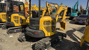 Komatsu มือสอง PC35รถขุดขนาดเล็ก3.5ตันเวลาทำงานต่ำพร้อมส่วนประกอบหลักเช่นเครื่องยนต์เกียร์ปั๊มแบริ่ง - Product Image 5