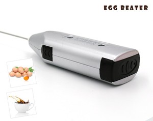 Espumador de Leche Eléctrico Portátil de Acero Inoxidable, Batidor de Huevos, Espumador Manual con Doble Capacidad de 125ml/250ml, Funciona con Batería - Product Image 3