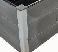 Vente en gros de jardinières en WPC de conception européenne pour l'extérieur, jardinières en WPC à faire soi-même - Durables, légères et écologiques, pour la maison et le jardin