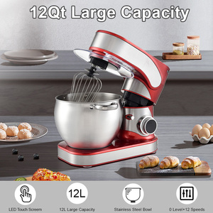 Truy cập hàng đầu đứng bột Maker <span class=keywords><strong>Mixer</strong></span> tự động bánh mì bột trộn 10kg có thể tháo rời bát với nâng - Product Image 3