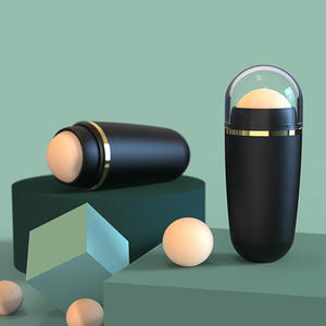 Face Oil Absorbing Roller Natural Volcanic Stone Massage Body Stick Makeup Face Skin Care Tool Facial Pores Cleaning Oil Roller