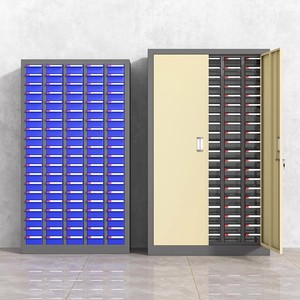<span class=keywords><strong>Armoire</strong></span> autoportante robuste en acier, 100 tiroirs verrouillables, <span class=keywords><strong>ignifuge</strong></span>, moderne, pour usage scolaire, bureaux commerciaux, outils, rangement plastique - Product Image 2