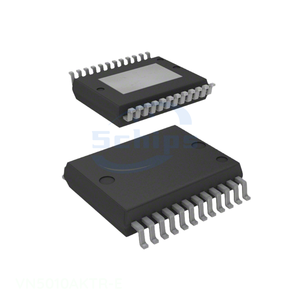 Circuit intégré de gestion de l'alimentation (PMIC) VN5010AKTR-E, 24 PowerBSOP (0,295 pouces, 7,50 mm de largeur), service complet, original, PWR DRVR N CHAN PWRSSO24 I - Product Image 1