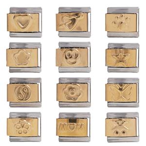 Stainless Steel Modular Bracelet Charms Mixed Shapes For Bracelet Making Unisex Jewelry Findings - Product Image 5