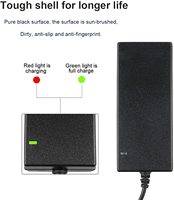 Adaptateur secteur 42V 2A avec connecteur mini 3 broches de 8 mm, chargeur universel pour batterie au lithium 36V
