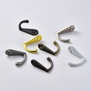 Retro Minimalist Wall <b>Hook</b> Cast Iron Single <b>Hook</b> For Coat Cap Entryway <b>Kitchen</b> Bathroom Door Mounting - Product Image 3