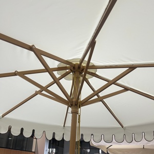 Ombrellone da Esterno in Lega di Alluminio con Bordo Ondulato, Portatile per Patio, Giardino, Parco, Spiaggia, Grande, Impermeabile, Pieghevole, per Palestra - Product Image 6