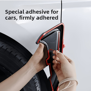 <b>Car</b> Side air Outlet Cover Intake Grille Decoration Mudguard Side Wing Vent Sticker TPU Material Suitable for Universal Type - Product Image 6