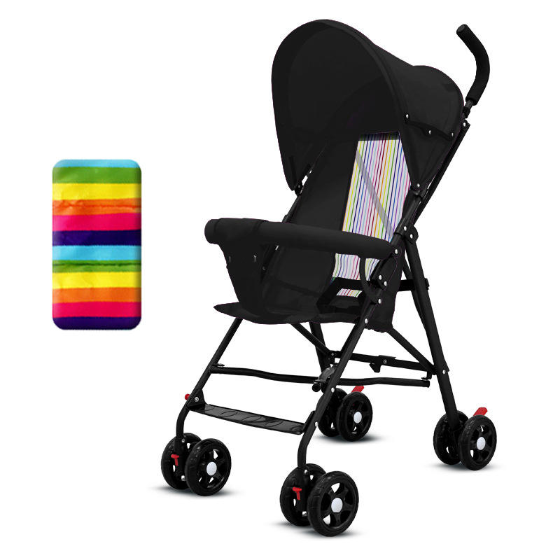 Color net half shed can only sit-black cotton pad