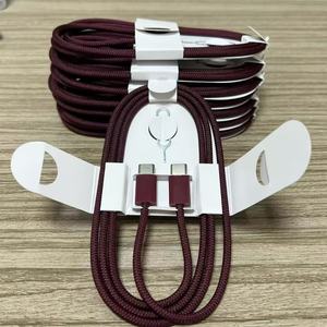 1m 60W Braided Fast Charging USB-C to USB-C <b>For</b> iPhone 18 <b>Cable</b> Type-C <b>For</b> iPhone Charger C to C Data <b>Cables</b> <b>For</b> iPhone 17 18 - Product Image 3