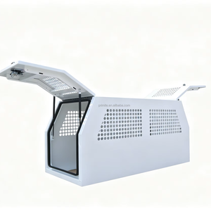 Heavy Duty Aluminum Truck <b>Dog</b> Box Gas Strut Top Opening for <b>Large</b> Breeds - Product Image 3
