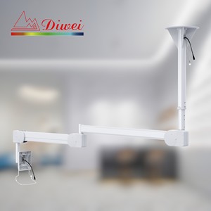 Sistema de Soporte para Pantallas de Techo Clínicas con Capacidad de 2-8 kg y Compatibilidad VESA de 75/100 mm - Product Image 4