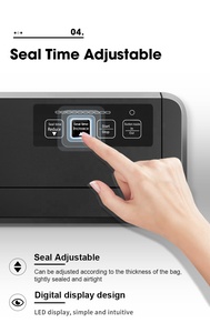 ShineYe Vente Chaude Mini Scelleuse <span class=keywords><strong>Sous</strong></span> <span class=keywords><strong>Vide</strong></span> Automatique Ménagère 110V <span class=keywords><strong>Machine</strong></span> de Scellage <span class=keywords><strong>Sous</strong></span> <span class=keywords><strong>Vide</strong></span> Alimentaire Électrique Portable et Style Portable - Product Image 6