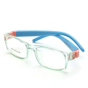 Tr Eyeglasses Kids Frames Eyewear Children Flexible Rubber No Screw Bendable Amblyopia Glasses