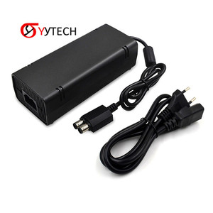 Syytech EU cắm điện <span class=keywords><strong>AC</strong></span> <span class=keywords><strong>Adapter</strong></span> sạc cho Xbox360 <span class=keywords><strong>Xbox</strong></span> 360 S phụ kiện mỏng - Product Image 1