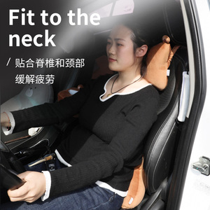 Almohada de cuello para coche Bar Bear, cojín de felpa con soporte lumbar para asiento de coche, ajuste universal para las cuatro estaciones - Product Image 5