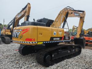 Vente à bas prix d'une excavatrice sur chenilles <span class=keywords><strong>hydraulique</strong></span> SANY SY215CPRO d'occasion, 22 tonnes, d'occasion, pour travaux <span class=keywords><strong>de</strong></span> terrassement, lourde, à louer - Product Image 1