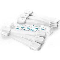 Accessoires de protection MM-BSP020 pour bébé Serrure de sécurité pour tiroir à sangle réglable, loquet d'armoire à l'épreuve des enfants