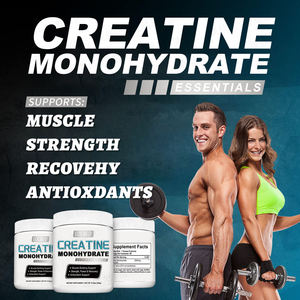 OEM Creatine Monohydrate Mikronisasi 300g - 5g/Serving untuk Pertumbuhan Otot, Kekuatan & Pemulihan Suplemen Diet untuk Pria & Wanita - Product Image 5