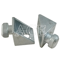 Verrous latéraux de conteneur maritime ISO pour fixation par torsion, pour la vente