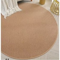 Nouveaux grands tapis de sol de forme personnalisée écologiques tapis ronds faits à la machine chat résistant aux rayures animaux de compagnie