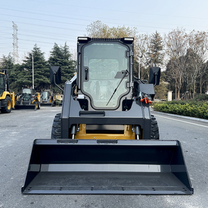 Mini-chargeuse compacte diesel de bonne qualité, chargeuse sur chenilles <span class=keywords><strong>avant</strong></span>, capacité de la benne de 0,4 m³, 60 kW, haute efficacité opérationnelle - Product Image 5