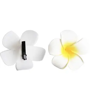 Hawaïen Plumeria fleur épingles à cheveux plage fête mariage événement épingles à cheveux pince à cheveux mariée Barrette pince à cheveux accessoire de cheveux