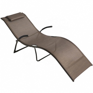 La Chaise longue Pliable Relax Chaise longue en Forme De S En Gros Plage Piscine Côté Soleil <span class=keywords><strong>Transat</strong></span> Pliable - Product Image 5