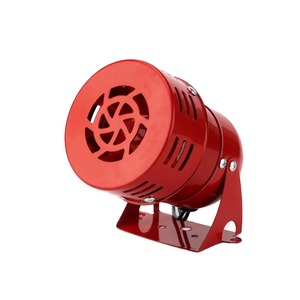 Bocina de Alarma Industrial Ms390, 24V AC220V, Metálica, Roja, Alta Potencia, Cableada - Product Image 1